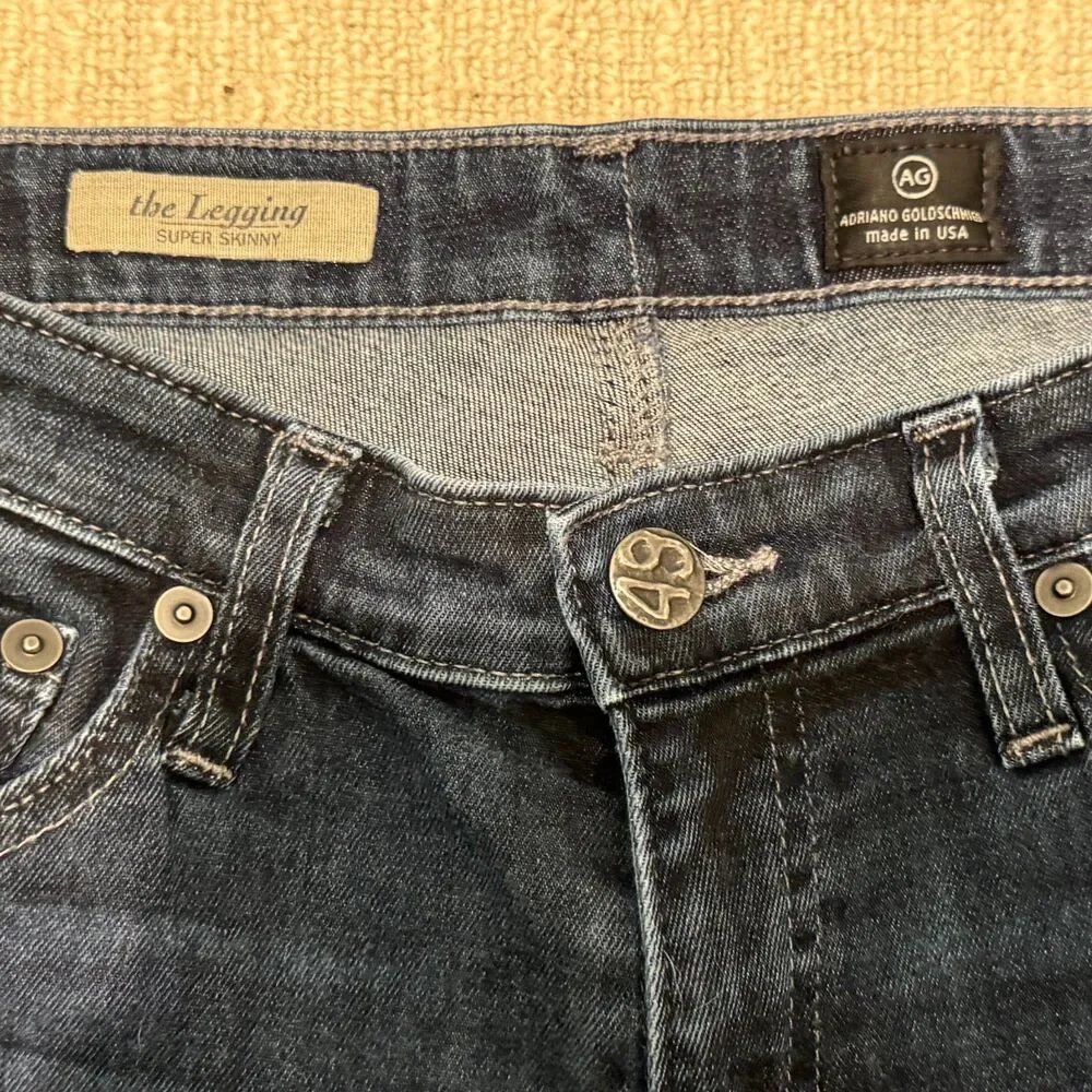 AG Adriano Goldschmied "The Legging" super skinny jeans, 29R - Picture 2 of 4